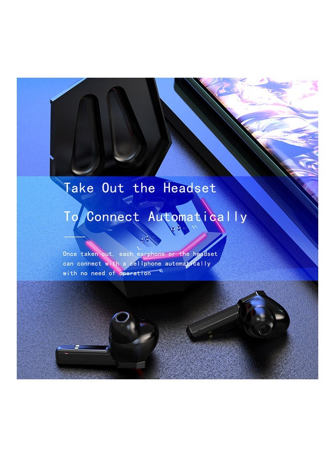 Generic True Wireless Stereo Earbuds Black  - Image 4