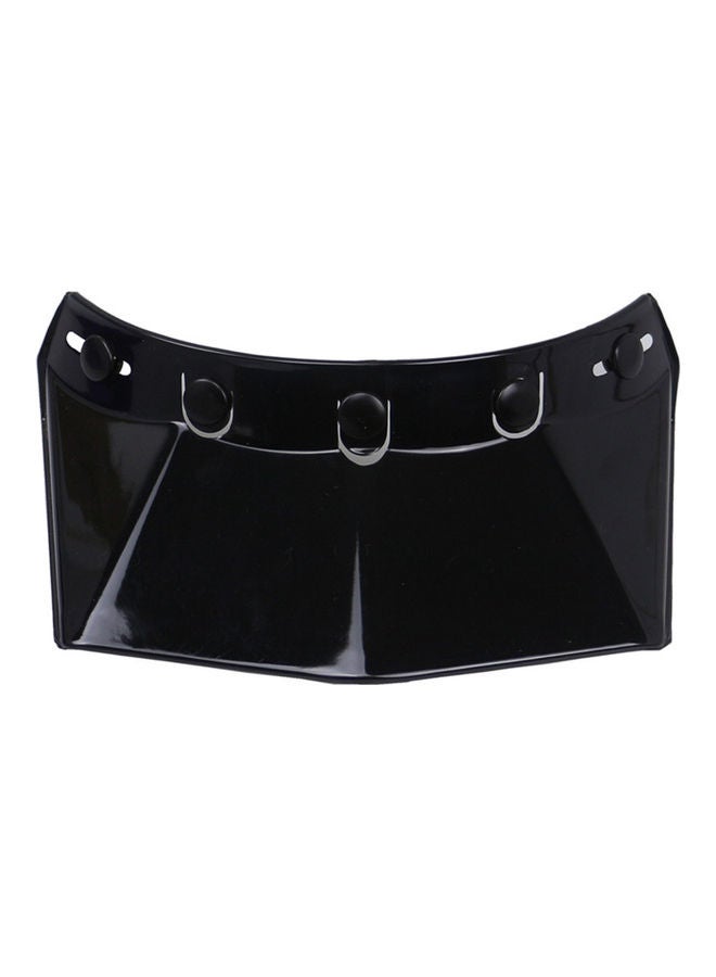Generic 5-Snap Wind Visor Shield For Motorcycle Helmet  - Image 3