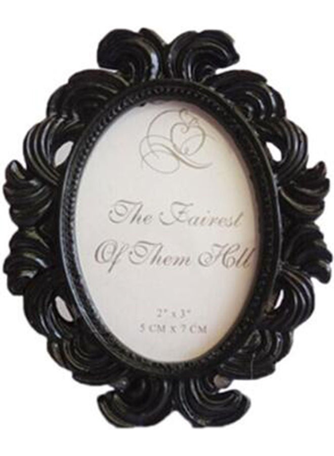 Vintage Picture Frame Black 2x3inch - Image 1