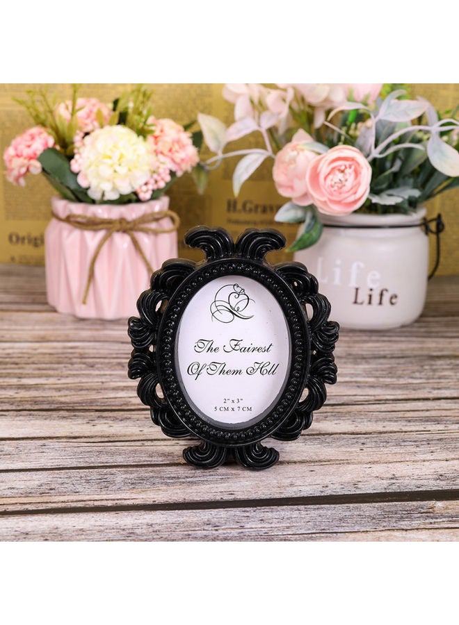 Vintage Picture Frame Black 2x3inch - Image 4