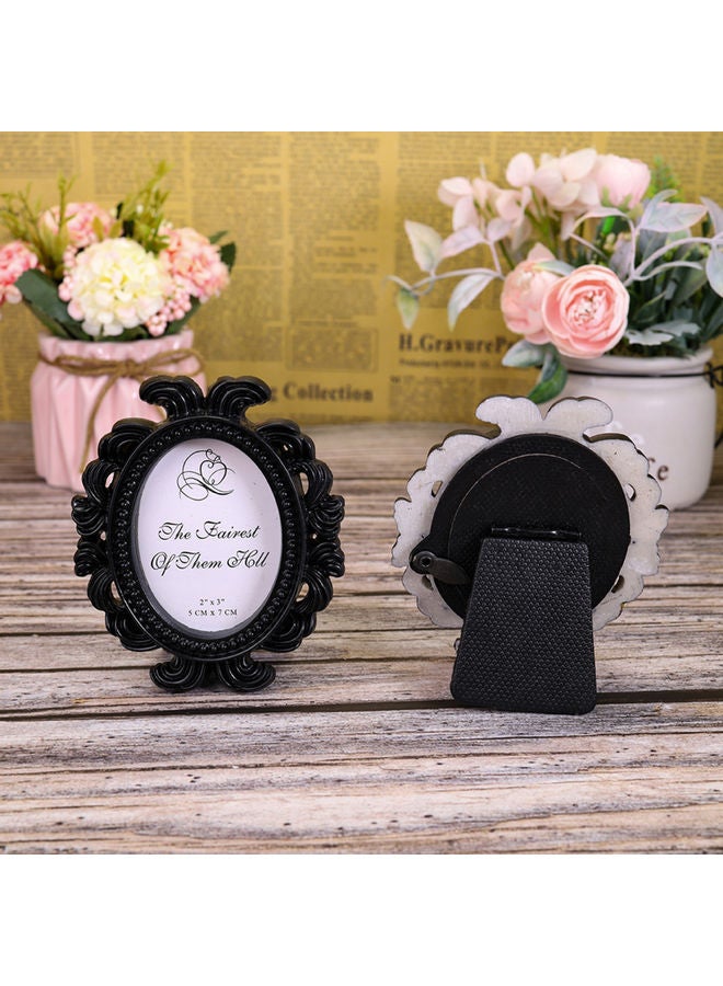 Vintage Picture Frame Black 2x3inch - Image 2