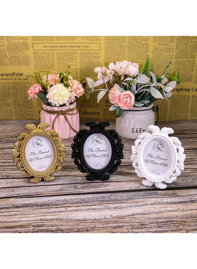 Vintage Picture Frame Black 2x3inch - Image 3