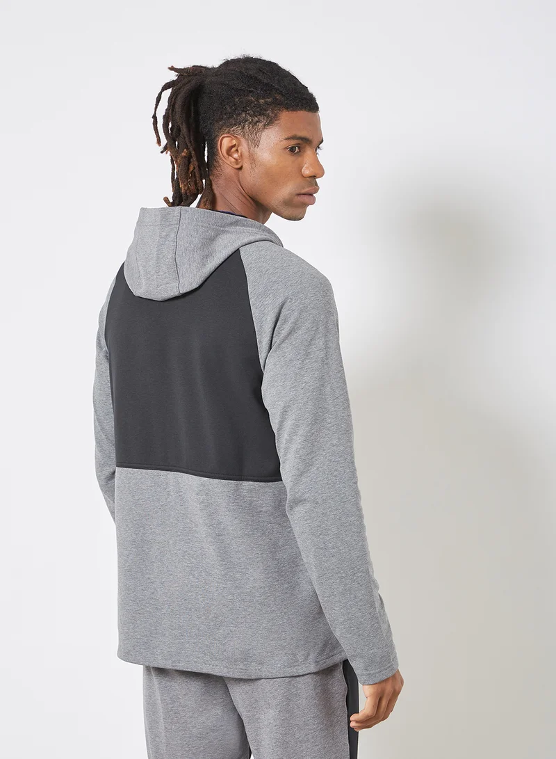Nike Therma-Fit Full-Zip Fleece Hoodie Black