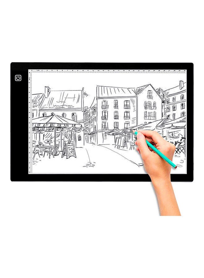 Generic - A4 Size Tracing LED Light Pad Set White/Black - Image 1