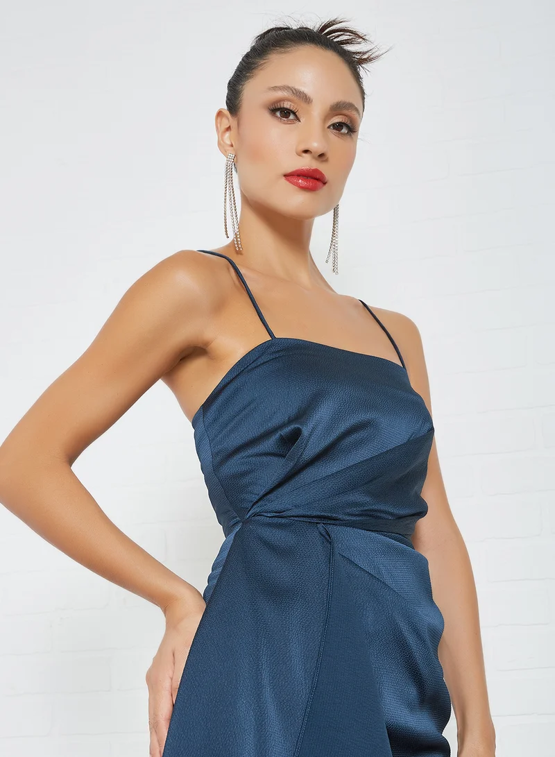 Keepsake Strappy Wrap Dress