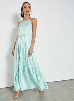 Sivvi x D'Atelier Tiered Maxi Dress Green  - Image 3