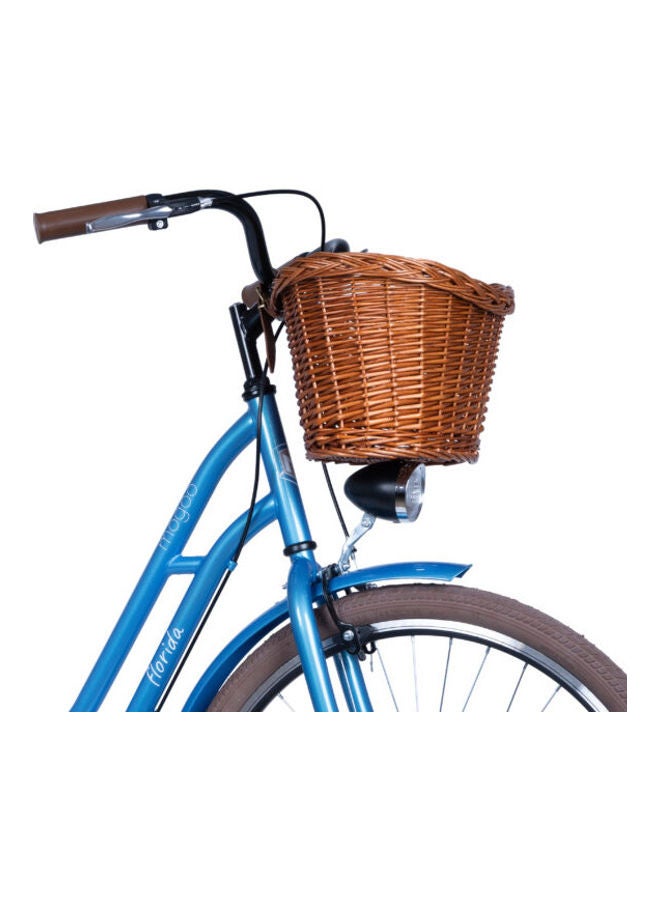 MOGOO Florida 24-Inch Comfort Cruiser Bike | 24-Inch Wheel Size | For Women | Single Speed | Blue Color 24inch - Image 3