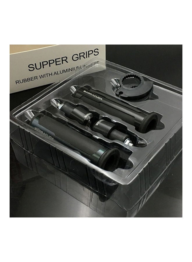 Generic 2-Piece Street Racing Aluminum Motorcycle Handlebar Grips  - Image 4