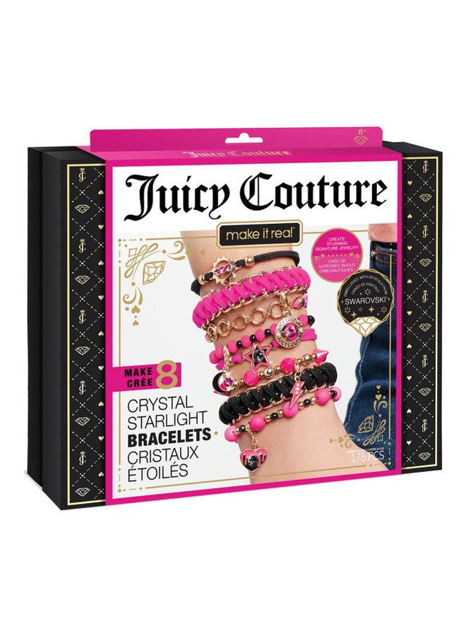 Make It Real 175-Piece Juicy Couture Crystal Sunshine Bracelets 5x27x24cm  - Image 1