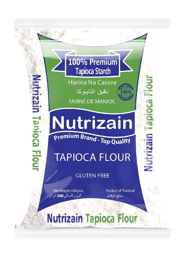 Nutrizain - Tapioca Flour 500grams Pack of 3 - Image 1