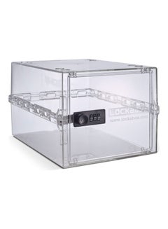 Lockabox Compact And Hygienic Lockable Box For Food Clear UAE | Dubai ...