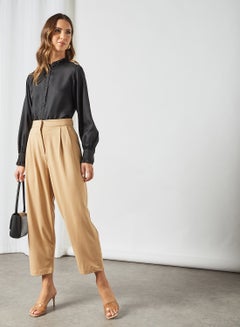Sivvi x GenM Tailored Pants Beige  - Image 3