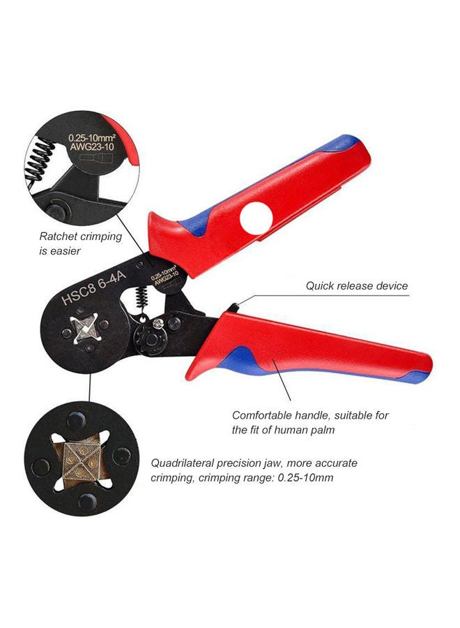 6-4A Wire Crimpers Red  - Image 4