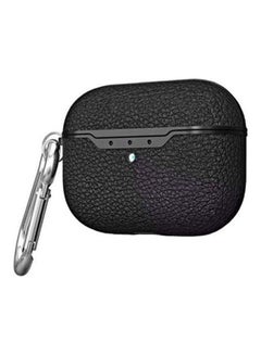 Generic Silicone Protective Case Cover For Apple AirPods Pro With Carabiner Black  - Image 1
