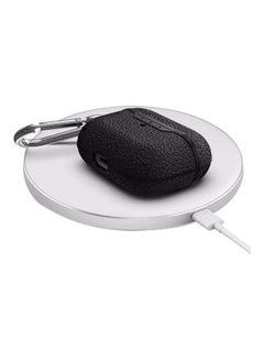 Generic Silicone Protective Case Cover For Apple AirPods Pro With Carabiner Black  - Image 3