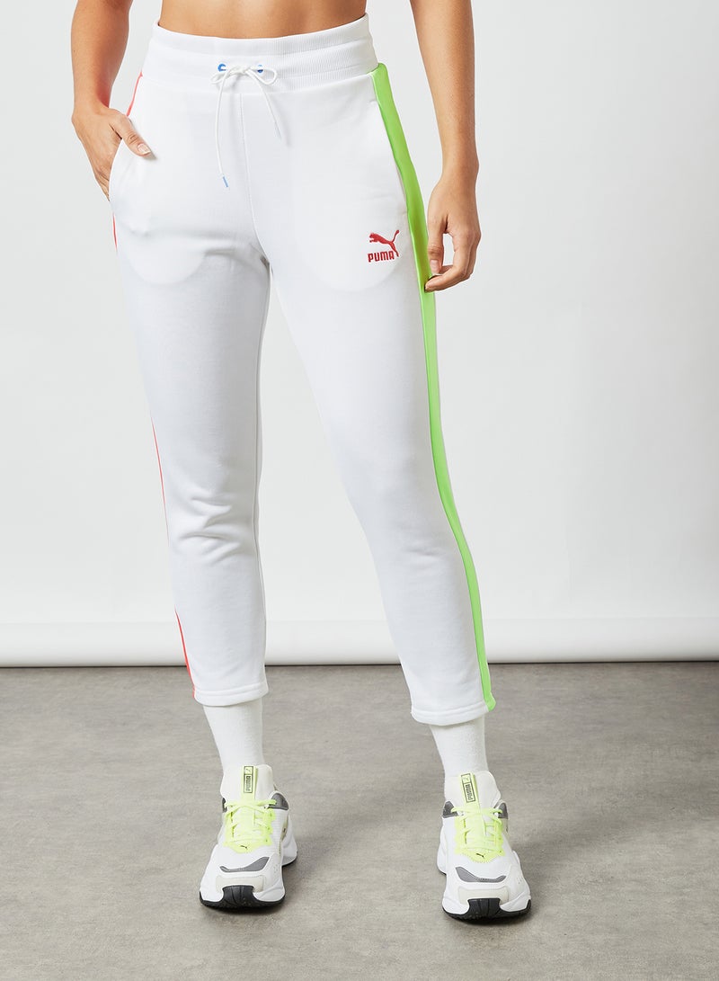 PUMA - Iconic T7 Cigarette Pants White - Image 1