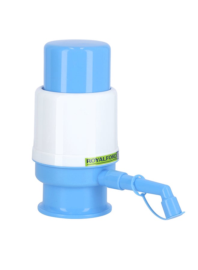 Royalford - Water Pump Innovative Vacuum Technology For Easy Pumping Easy Operation Compact And Light Weight Multi Color Assorted Color Multicolour 16.7X8.5cm - Image 1