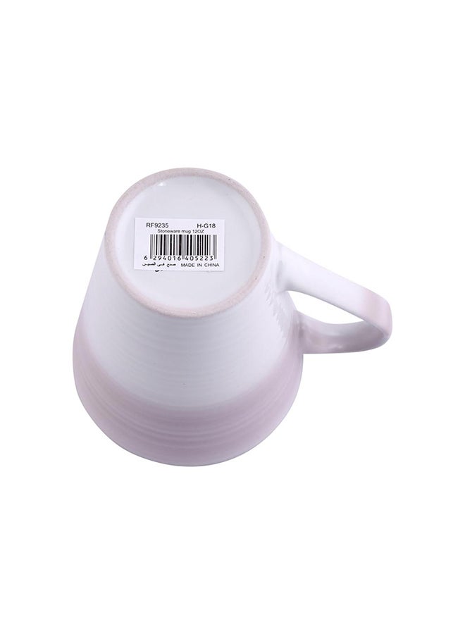 Reusable Stoneware Coffee Mug Assorted Colour 350ml