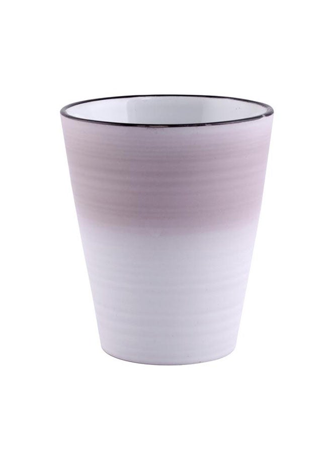 Reusable Stoneware Coffee Mug Assorted Colour 350ml