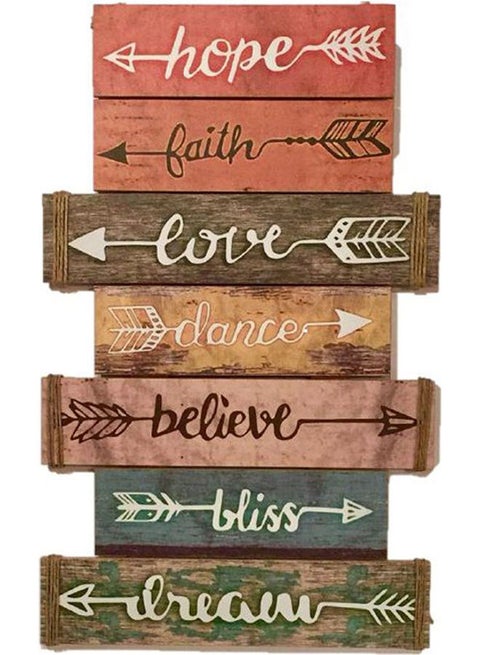 Decorative Wooden Mdf Painting Coated With Protection Layer Multicolour