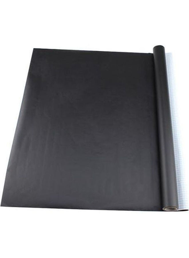 Wall Stickers Chalkboard Stickers Blackboard For Kids Room Black 200 x 60cm - Image 1