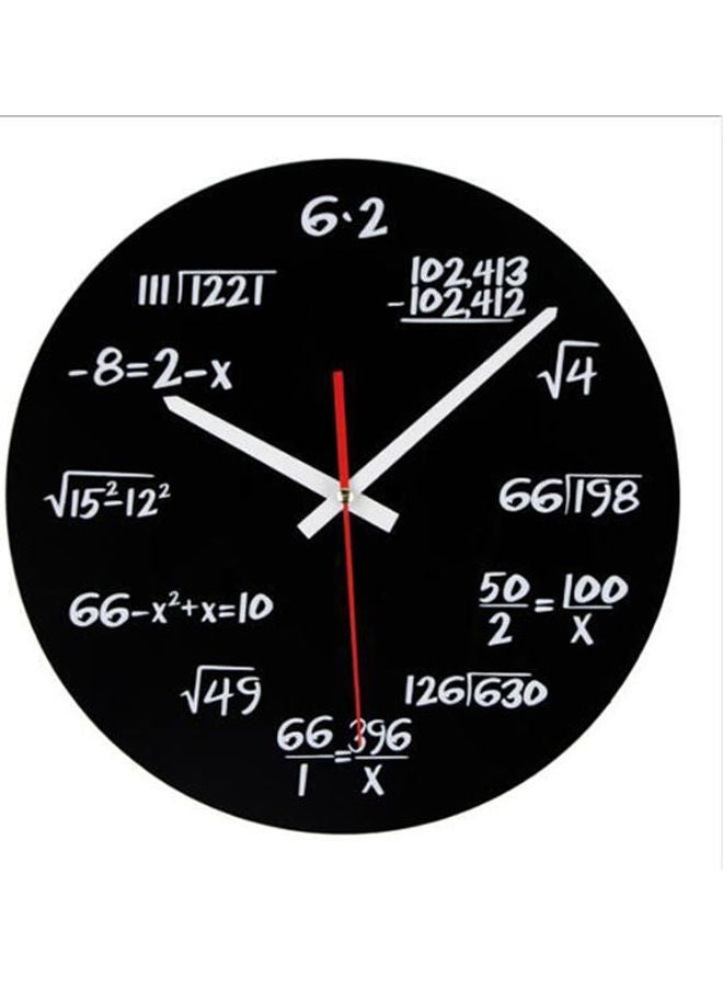 Beauenty Wood Analog Wall Clock Multicolour - Image 1