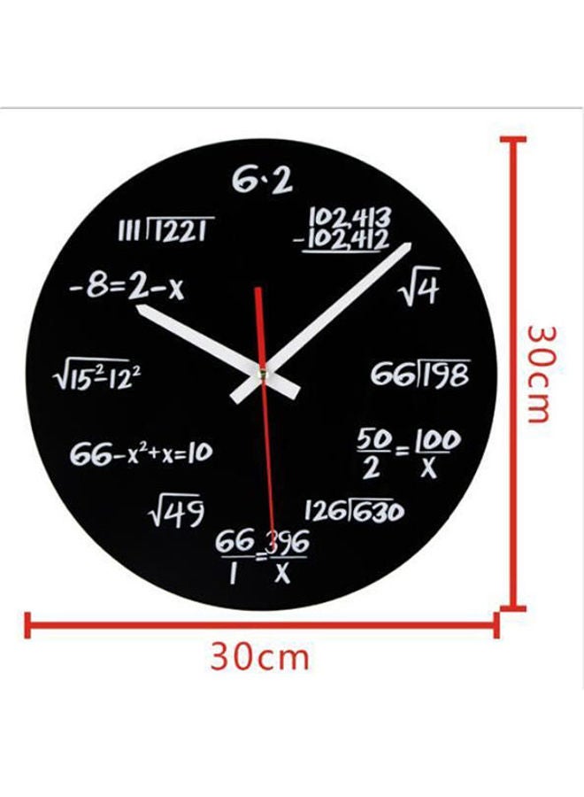 Beauenty Wood Analog Wall Clock Multicolour - Image 2