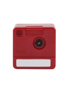 CASIO Square Shape Analog Alarm Clock Red 5.7 X 5.7 X 3.3cm  - Image 4