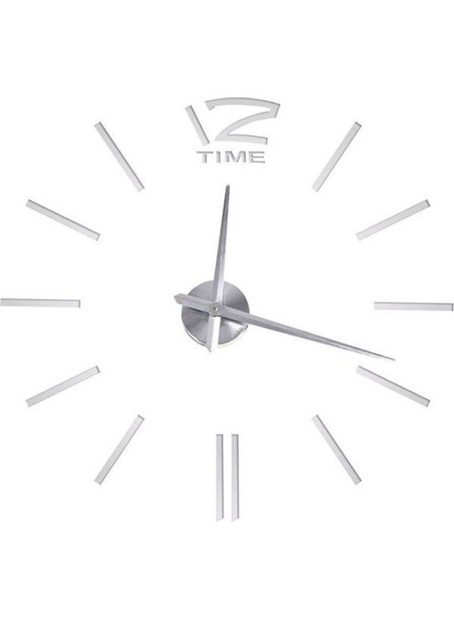 Modern Diy 3D Wall Clock Room Home Decorations Mirror Effect Multicolour - Image 2