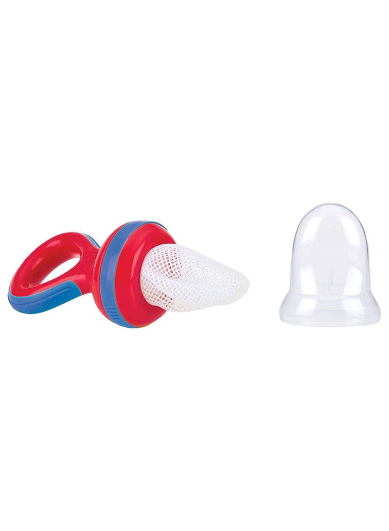 Nuby - Nibbler Pacifier 6M+ 5397-Red/Blue - Image 1