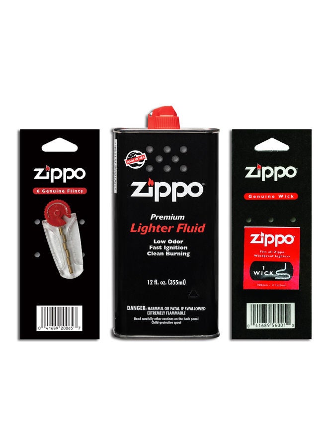 Zippo - Lighter Fluid Flints And Wick Set - Image 1