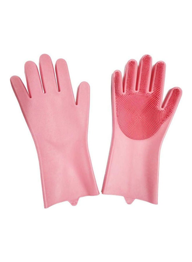 Magic Silicone Gloves Heat Resistant Orange  - Image 1