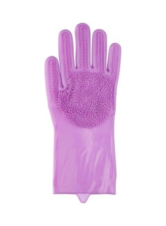 Agfa Silicone Cleaning Gloves, 2 Pieces Purple 