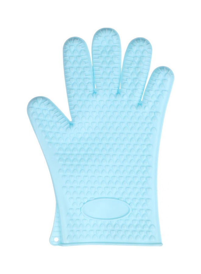 Silicone Glove For Kitchen Blue  - Image 2