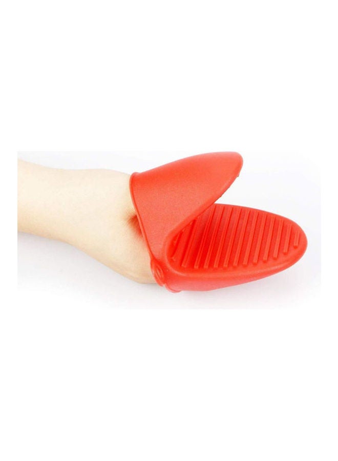 Silicone Oven Glove Holder Red - Image 2