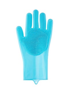 Agfa Silicone Cleaning Gloves, 2 Pieces Turquoise 
