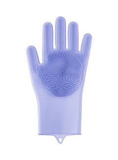 Agfa Silicone Cleaning Gloves, 2 Pieces Purple 