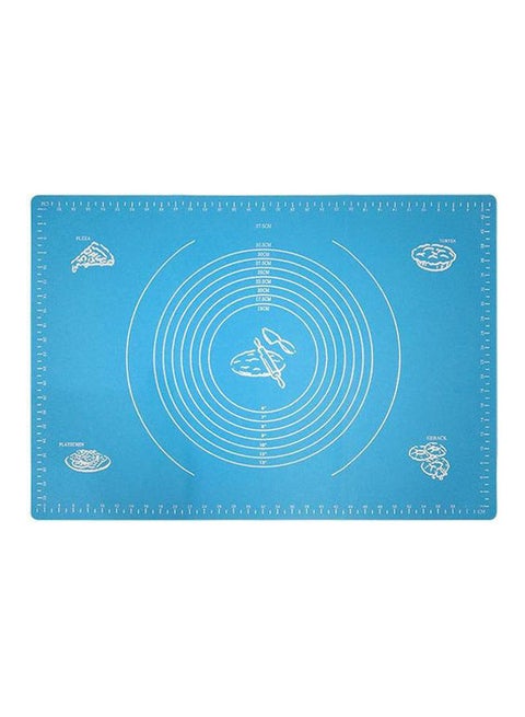 Silicone Baking Mat & Pizza Blue
