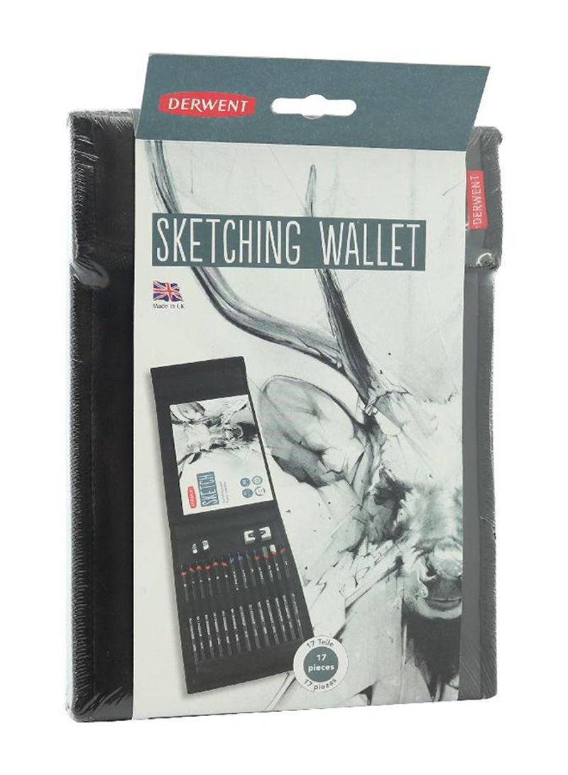Derwent Sketching Wallet Black  - Image 5