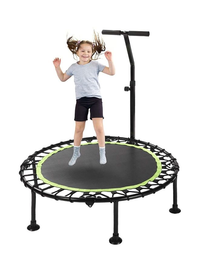 Max Strength Fitness Folding Trampoline With Handle 90x45x12cm  - Image 4