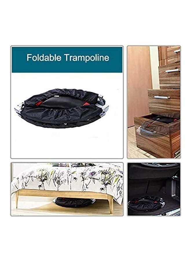 Max Strength Folding Adult Trampoline Mini Fitness 106.68cm - Image 3