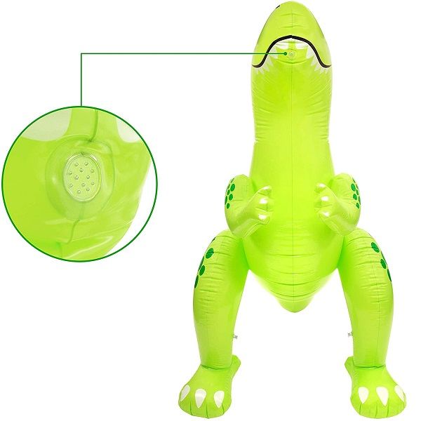 Jilong Sun Club Inflatable Dinosaur Water Sprayer 2.08X1.25X1.88meter  - Image 3