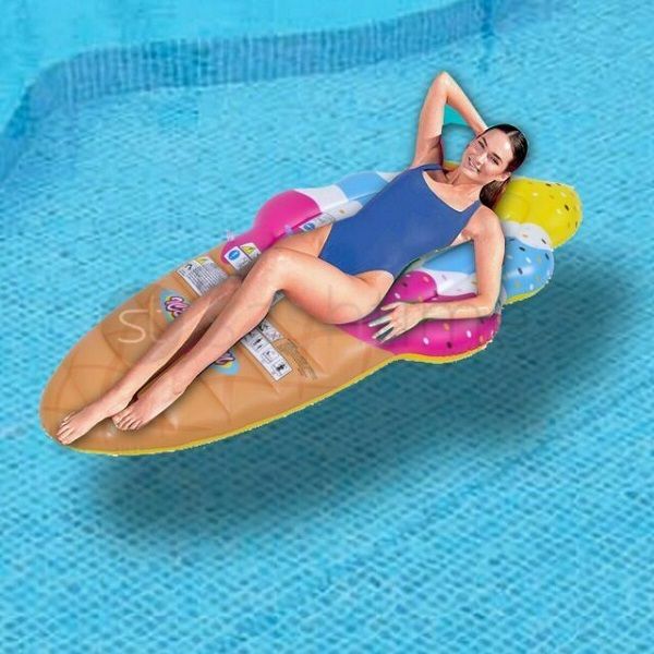 Jilong Jumbo Ice Cream Cone Mattress 180X87cm  - Image 2