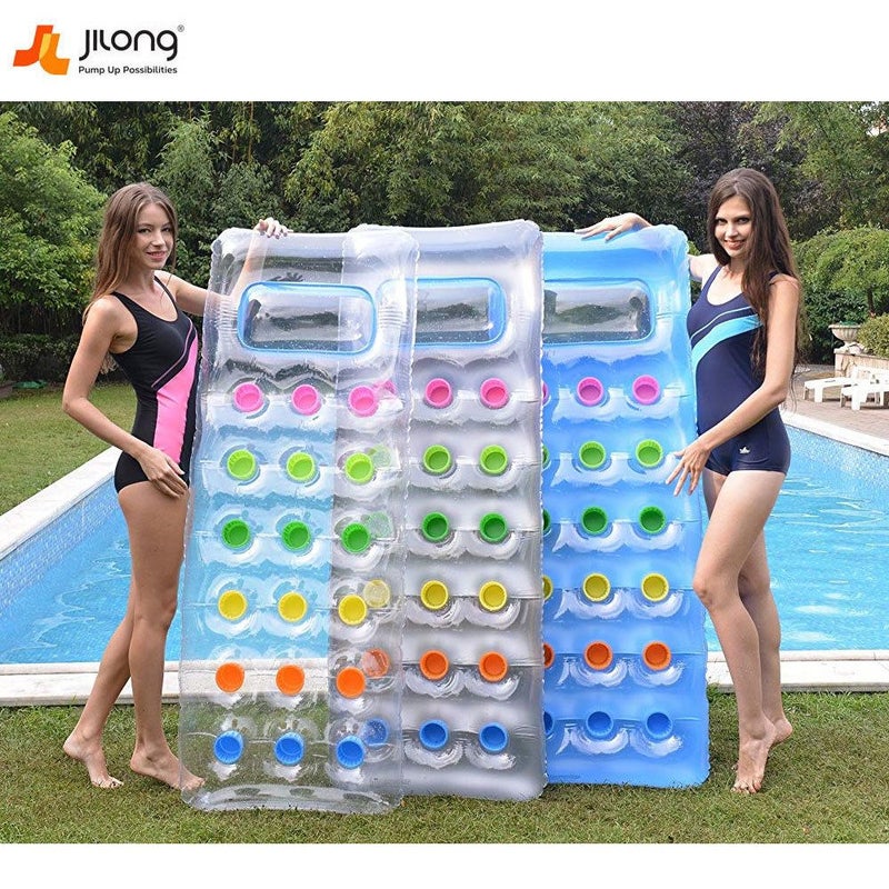 Jilong - Inflatable Pool Float Lounge With Window 190 X 70cm - Image 1