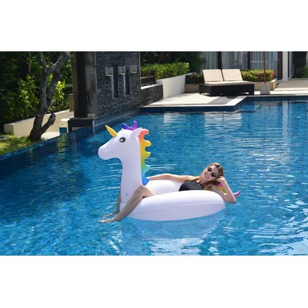 Jilong - Giant Animal Swim Ring Unicorn 148x100x98cm - Image 1