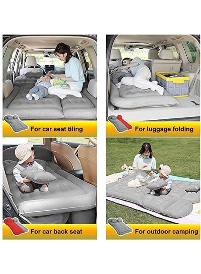 Generic Car Air Mattress Bed With Electric Air Pump  - Image 2