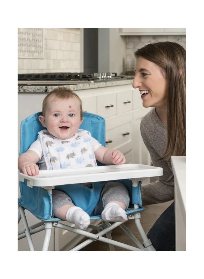 Regalo Portable High Chair With Tray - 6-36M+