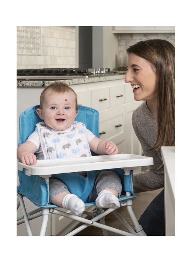 Regalo Portable High Chair With Tray - 6-36M+  - Image 2