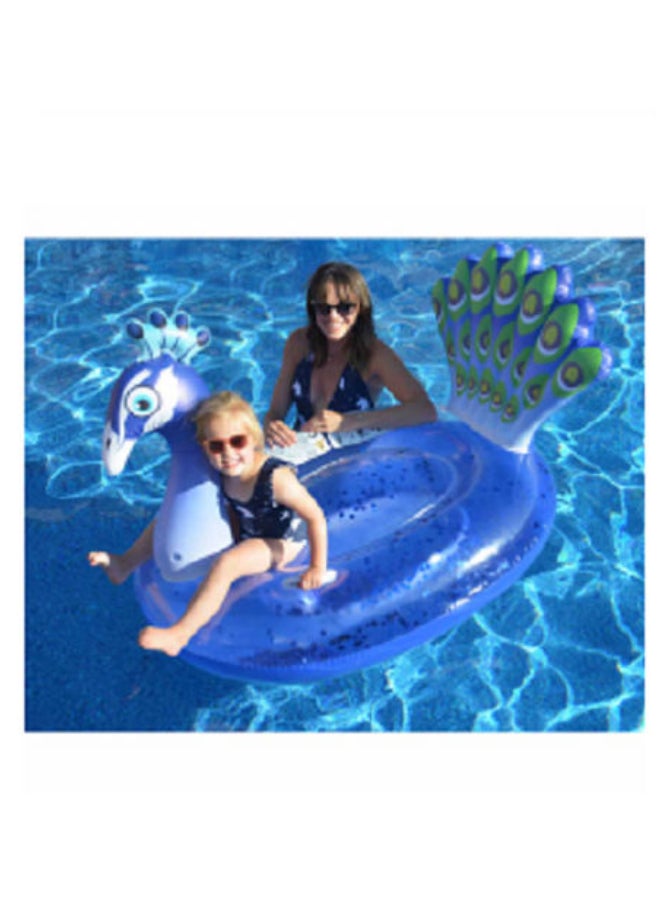 Jilong - Peacock Float 135X110cm - Image 1