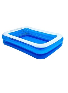 Rectangular Inflatable Kiddie Pool 200X150X50cm